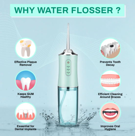 Beautyei™ Wireless 4 in 1 Water Flosser